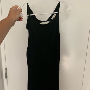 Silence and noise black tight dress